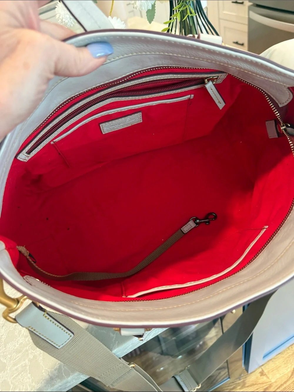 Dooney and Bourke  Florentine leather, large satchel